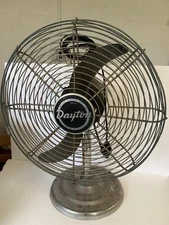 Vintage Large Dayton Fan Industrial High Power 2 Speed Works Great
