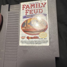 Family Feud NES Nintendo Entertainment System 1991 - Tested Gametek Clean Tested