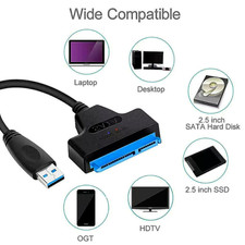Adaptador De Cable USB Para Disco Duro SATA III Hard Drive Adapter Cable