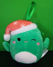Squishmallows Maritza the Cactus 4" Holiday Plush Ornament Stuffed Animal