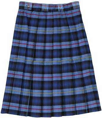 Juniors Blue Red Plaid Pleated Skirt SV9098JL-F1  French Toast Sizes 3 to 13