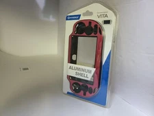 NEW Red/Pink PS Vita Plastic & Aluminum Shell Case for   PSVita PS Vita 1000 #Z5