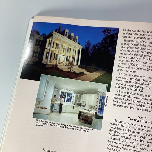 Macon Georgia Magazine 1991 RARE VHTF Real Estate Art Ana Bel Lee Evans Porter - Picture 6 of 19