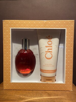 Chloe By Chloe Perfume Gift Set 2 Pcs 3 OZ /90 ml EDT Spray & 6.8