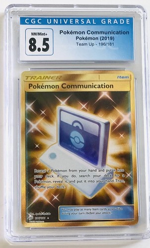 Pokémon Communication graded CGC 8.5 for sale on eBay