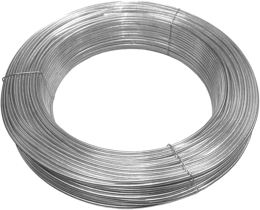 FILO FERRO ZINCATO CAVO LEGATURE TENSIONE PALI RETE 100 MT Ø 1,5-1,8-2-2,7-3,5 - Immagine 3 di 4