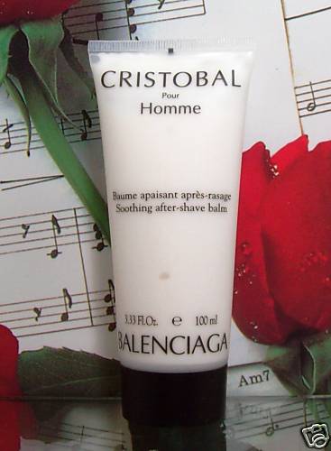 Cristobal Pour Homme After Shave Balm 3.33 fl. oz. Balenciaga, UB  3355993003390 | eBay