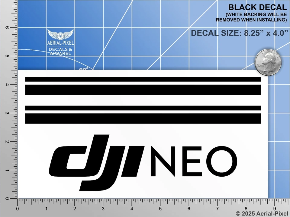 DJI Neo Drone Case Decal  for Nanuk Pelican GoProfessional GPC & More - Image 2 of 3
