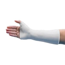 Wrist & Thumb Spica Splint Polyform 1/8" Medium White 3/PK Stretch Resistant
