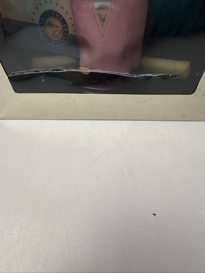 Franklin Mint Marilyn Monroe Retrato Muñeca Caballeros Prefieren Rubias ETIQUETAS -LEER- Foto 4 de 4