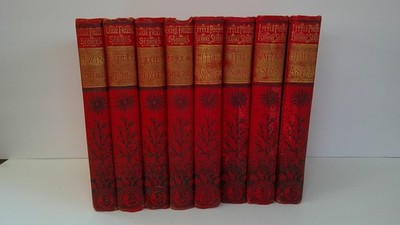 Little Prudy's Flyaway Series by Sophie May 8 Illustrated Hardcover Books 1892