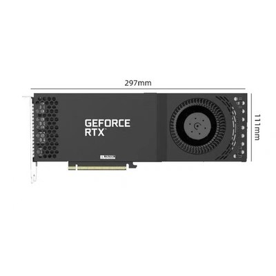 GALAXY GEFORCE RTX 3090 24G turbo AI deep learning NVIDIA AMPERE Accelarator GPU