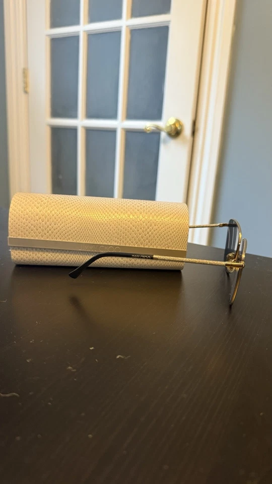 Gafas de sol Jimmy Choo LAVI/S IR 02M2 60-14-140 cuadradas de gran tamaño para mujer Foto 4 de 4