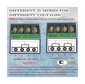 2026 New Upgraded GLX-PCB-RITE Main Circuit Board & GLX-PCB-DSP Display Board...