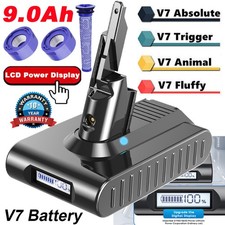For Dyson V7 SV11 Animal V7 HEPA V7 Absolute 9.5AH Battery w/LED Indicator