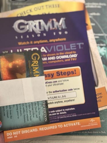 Grimm: Staffel 1 & zwei DVDs - Staffel 1 versiegelt - Bild 4 von 6