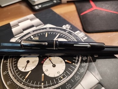 Esterbrook Fountain Pen Black 2968 Nib Not Sure Of Year Or Make Sold As Shown