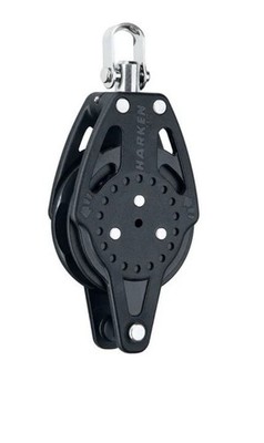 Harken 75mm Carbo Single Ratchamatic Block w/Swivel & Becket HARKEN 2681