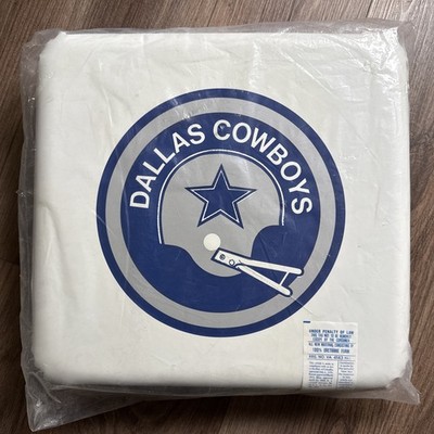 DALLAS COWBOYS VINTAGE 1970 s Seat Cushion NOS Original Plastic Set Of 2