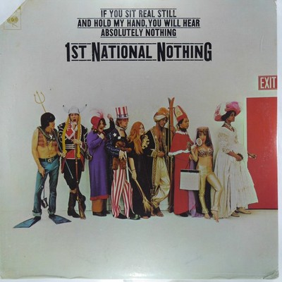 FIRST NATIONAL NOTHING Sit Hold My Hand Will Hear  SEALED COLUMBIA C 30006 M LP