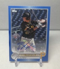 Bubba Chandler 2022 Topps Pro Debut Blue Parallel Auto #d / 150 - #PD-16