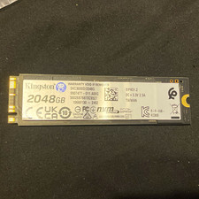 Kingston KC3000 2048GB M.2 Internal SSD PCIe 4.0 NVMe PC/Laptop SKC3000D