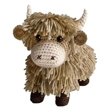 Leisure Arts® Amigurumi Tan Highland Cow Crochet Kit