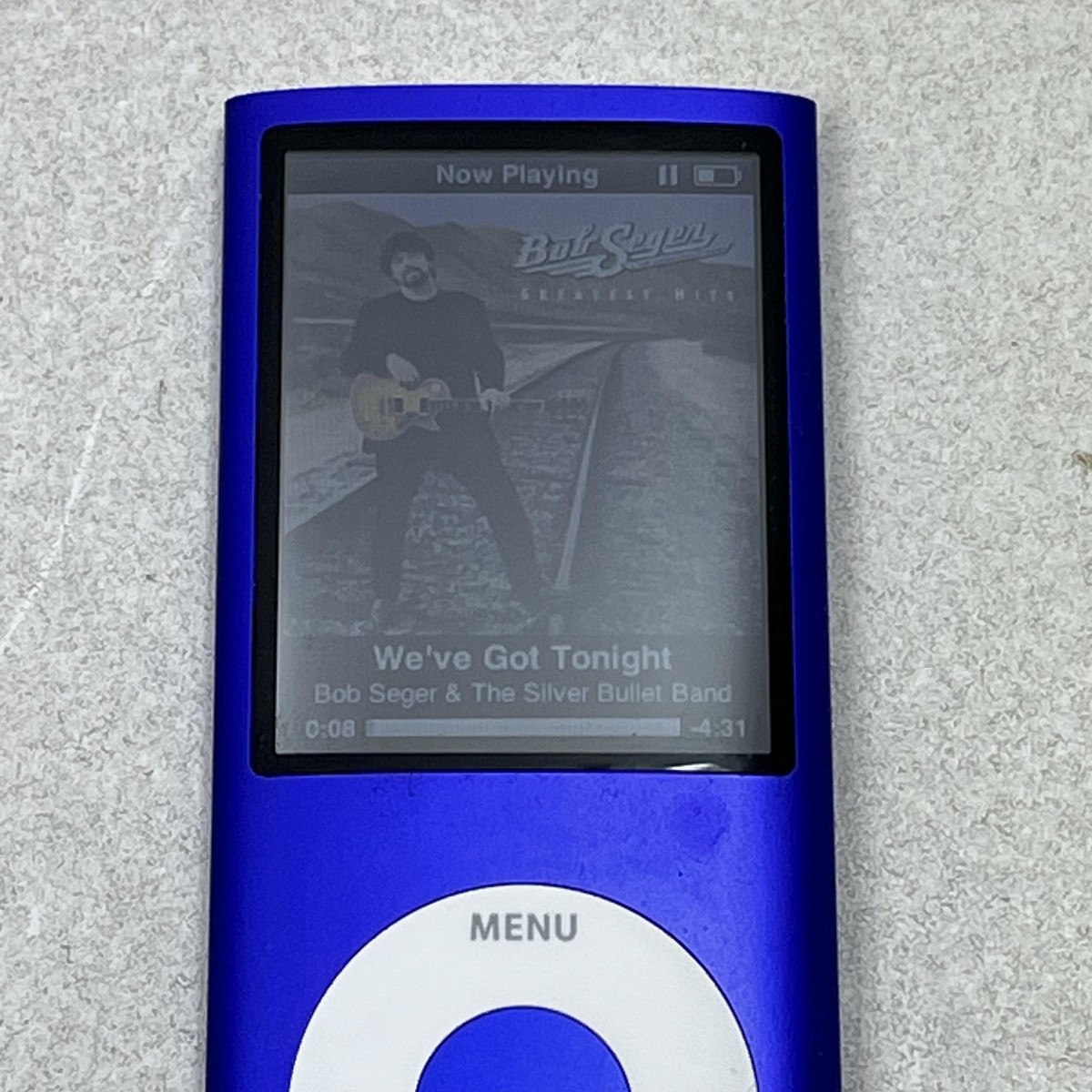 Apple IPod Nano 4th Generation A1285 8GB Digital Music Player Blue