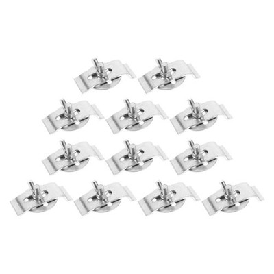 12 Sets Spülbecken-Clips-Set, Ersatz-Spülbecken-Montagebefestigungsset,