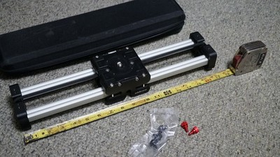 All new parts and case (read description) edelkrone Slider Compact (17.2'')