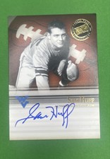 2008 Press Pass Legends Bowl Edition - Semester Signatures Sam Huff # /100 (AU)