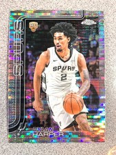 DYLAN HARPER 2025-26 Topps Chrome PULSAR refractor parallel #252 I Cmbn Ship