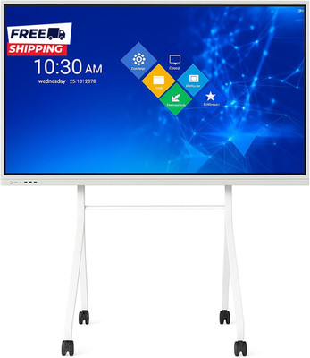 70 Inch 4K Smart Board Touch Screen Interactive Whiteboard 40 Point Touch