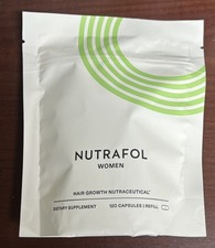 Nutrafol Women  s Hair Growth W/Nutraceutical 120 Capsules Sealed Exp 07/2027