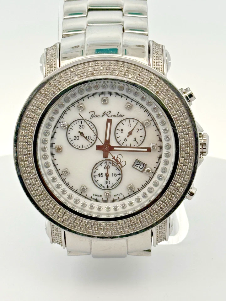 Joe Rodeo Junior 50MM Diamond Men’s Watch JJU4 - Image 2 of 4