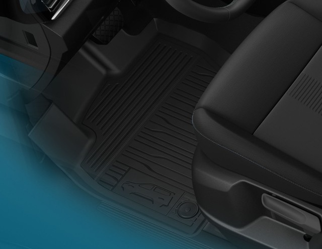 Ford Tourneo Connect Tapis de sol en caoutchouc avant, noirs 2022-