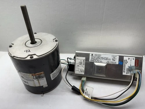 Emerson BPM Motor M55BMCNR-216 1 HP 230 V 60 HZ 1250 RPM W/ Wire Harness & Board