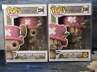 Funko Pop! One Piece Tony Tony Chopper #2340 CHASE COMMON Set of 2 W/Protector