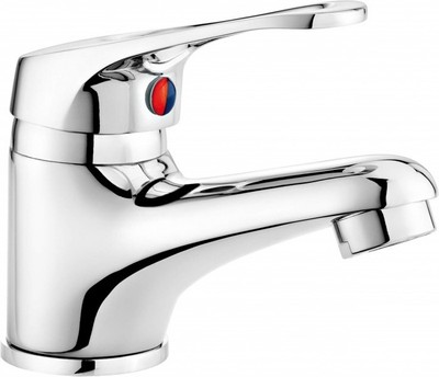 Waschtischmischer mit automatischem Stopfen BYU 021M 5907650802280