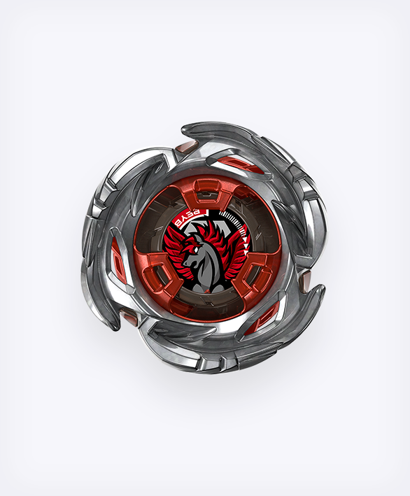 Takara Tomy Beyblade X UX-00 Aero Pegasus 3-70A RED Ver. with