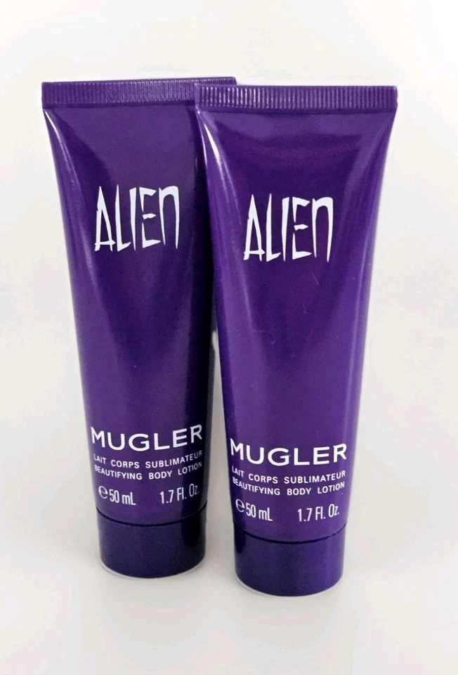 MUGLER ALIEN 100 ml Body Lotion Körperlotion 2x 50 ml