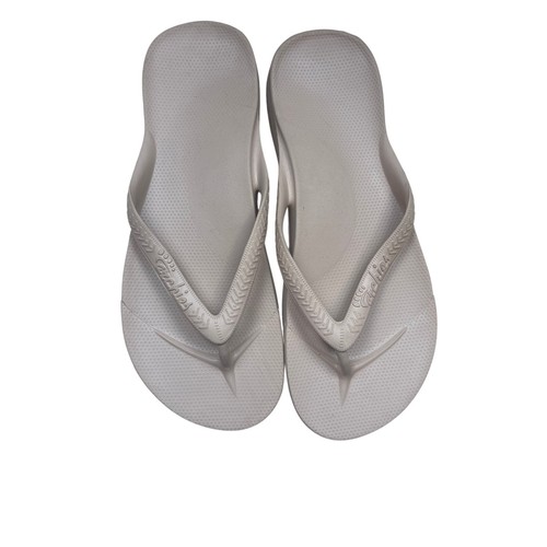 Archies Footwear Taupe Arch Support Flip Flops
