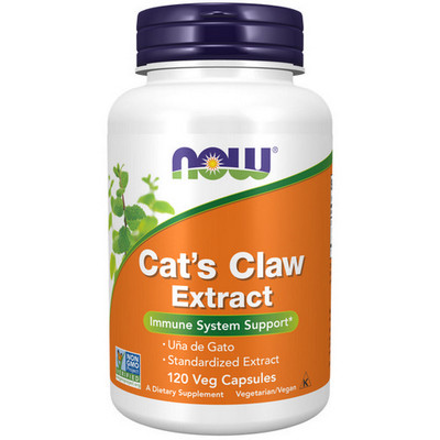 Cats Claw Extract 120 Caps By Now Foods
