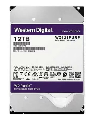 WD121PURP Western Digital Purple Pro Air 12TB 3.5'' 6GB/s SATA 7200RPM 256MB HDD
