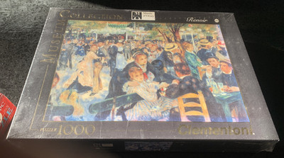 Puzzle Renoir 1000pc Clementoni Bal du moulinde la Galette Museum Collection New