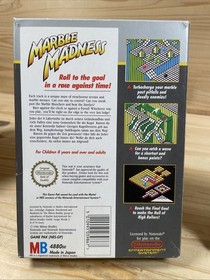 NES Spiel &bull; Marble Madness &bull; Mit OVP + Anleitung + Case &bull; Nintendo #B16