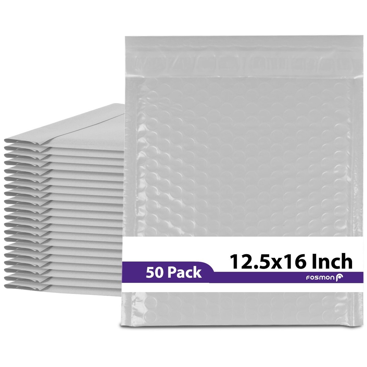 Secure Seal #000 Small Bubble Mailers - 4x8 Inch Self-Sealing Padded Shipping Envelopes (Pack Of 2000) 2 thumbnail image
