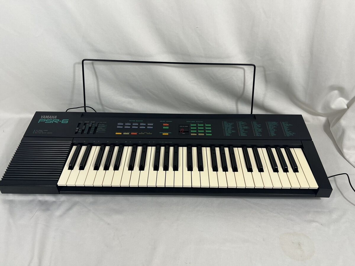 Vintage Yamaha PSR-6 Keyboard Portatone With Orginal Box Vintage Yamaha PSR-6 Keyboard Portatone With Orginal Box