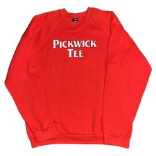 Vintage Pickwick Tee Pullover Sweater  XL Screen Stars Crewneck Tea Rot Oversize