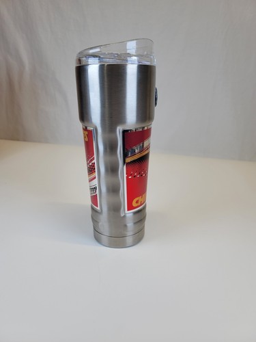 Kansas City Chiefs "PRO" 32 oz Stainless Steel Tumbler Cup Vacuum Insulated - Picture 4 of 11